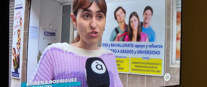 A Punt Televisión Entrevista a nuestros Profesores
