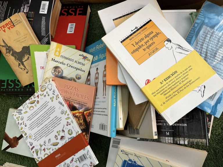 donacion libros